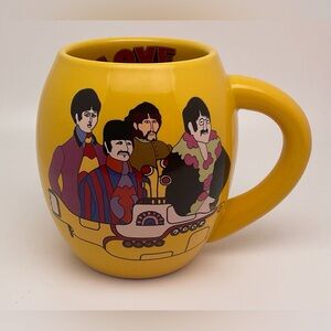 Beatles Yellow Submarine Blue Meanies Ceramic Mug